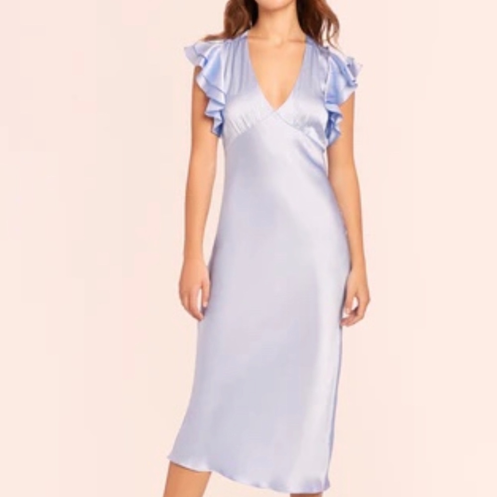 Amanda Uprichard Cecelia Gown In English Lavender